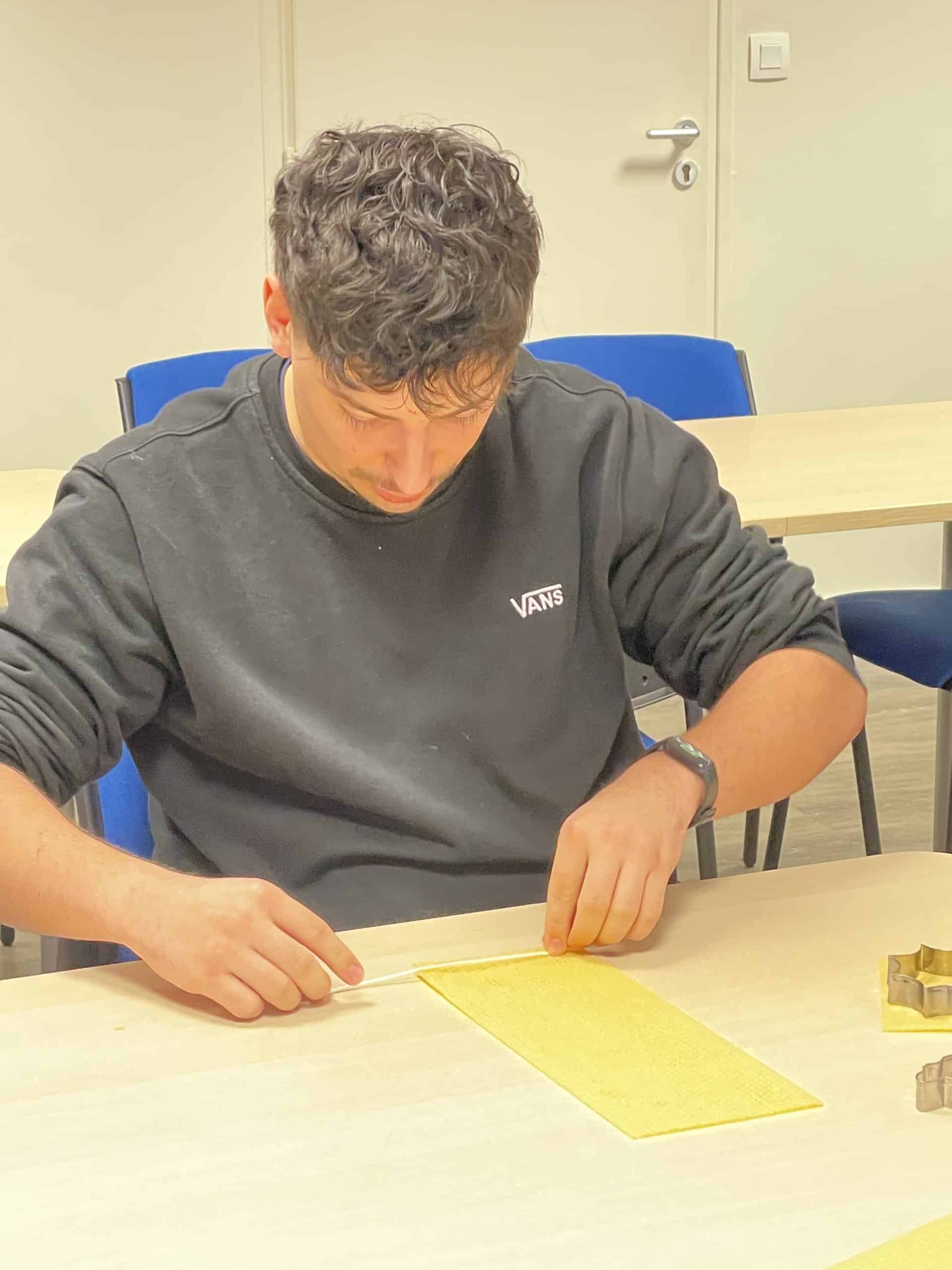 Animation bougies en cire d’abeille 